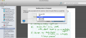 Livescribe Pencast extension converter image